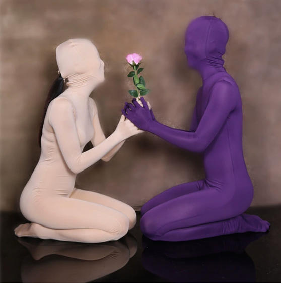 Props Stage Full Bundle Coating Red Green Blue Sexy Shooting Lycra Performance High Elasticity B01 S