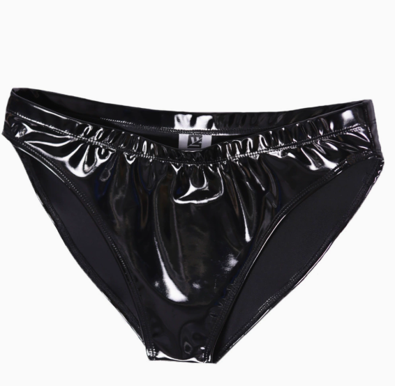 Cross border source from Europe and America, charming GK45 women's shiny imitation latex triang