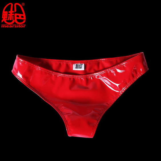 Meizu GK40 Cross border European and American Triangle Underwear Underwear Latex Ammonia Paint Leath